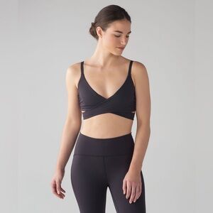 Lululemon Lean In Bra in Boysenberry